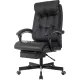 Кресло VB_EChair 624 PU PM черный эко.кожа  подст.для ног
