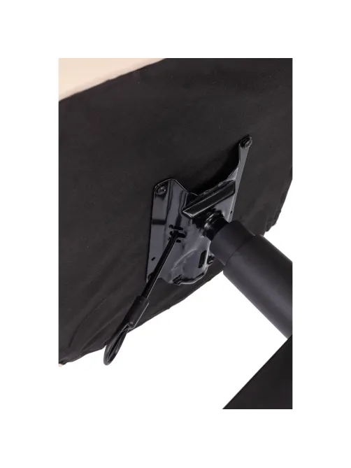 Кресло VB_EChair 668LT PU бежевый эко.кожа крестов. пластик