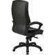 Кресло BN_U_Руководителя EChair CS-608Е кожа черная, пластик