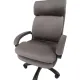 Кресло VT_Chairman Home 505 Россия ткань Т-55 серый (черный пластик)