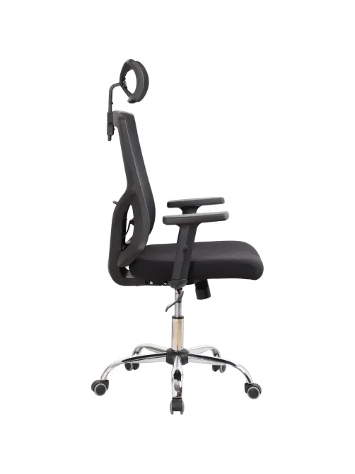 Кресло BN_SH_EChair-650 TC сетка/ткань черный