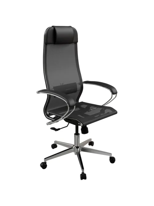 Кресло МТ_ErgoLife Set 4/подл.131/осн.Synchro 004 Черный z212.16.1.3E3