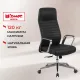 Кресло BN_Hg_EChair-505 TL нат. кожа черный алюминий