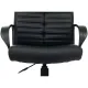 Кресло VB_Echair-657 PU кожзам черный пластик
