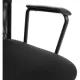 Кресло ТЧ Комус Мебель Easy Chair 619, сетка/экокожа, черный, хром