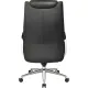 Кресло BN_Jl_Руководителя Echair-545 ML кожа черная, хром