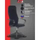 Кресло VB_EChair-655 TTW11 ткань черный, пластик