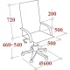 Кресло BN_Sp_EChair-589 TPU сетка/кожзам черный, хром