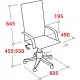 Кресло BN_SH_EChair-580 TPU кожзам черный, хром
