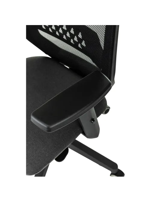 Кресло VB_EChair 663 TC-H черный TW-01 38-418 сетка/ткань