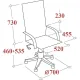 Кресло BN_Hg_EChair-578 TC сетка/ткань черный, пластик белый