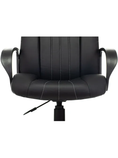 Кресло VB_Echair-658 PU кожзам черный пластик