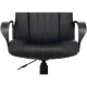 Кресло VB_Echair-658 PU кожзам черный пластик