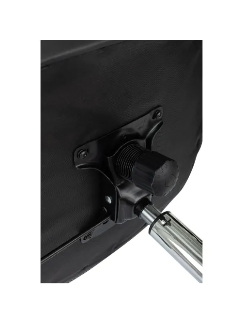 Кресло VB_EChair 668 TPU/SL черный экокожа крестов.металл хром