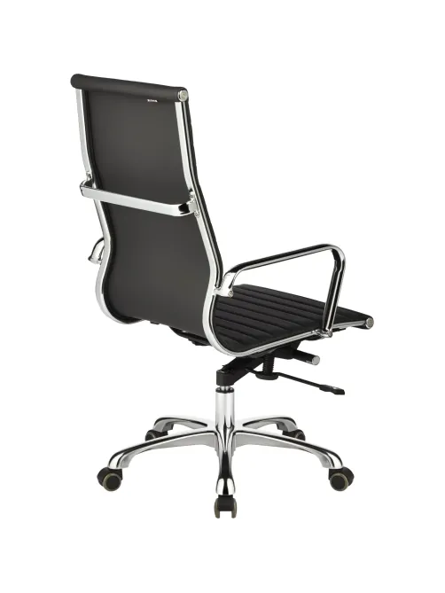 Кресло BN_Jl_Руководителя EChair-705 TPU к/з черный, хром