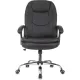 Кресло VB_EChair 668 TPU/SL черный экокожа крестов.металл хром