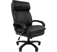 Кресло VT_Chairman 505 экопремиум черный (черный пластик)