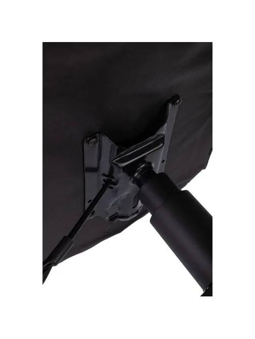 Кресло VB_EChair 668LT PU черный эко.кожа крестов. пластик