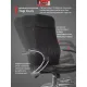 Кресло VB_EChair 655LT SL/TPU черный экокожа крестов. хром