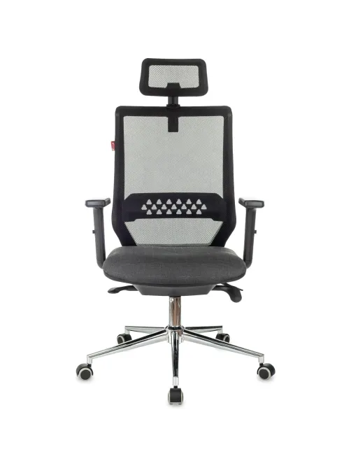 Кресло VB_EChair 663 TC-H/SL черный TW-01 38-418 сетка/ткань