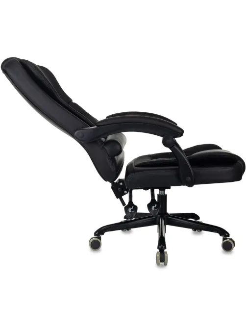 Кресло БР Комус Мебель EChair 564 экокожа,черный, металл