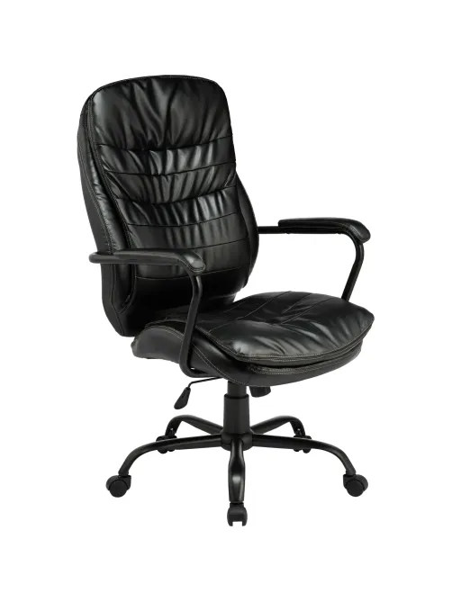Кресло BN_Dp_EChair-559 TPU кожзам черный, металл черный