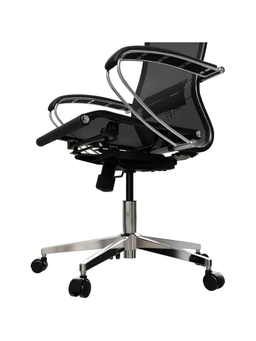 Кресло МТ_ErgoLife Set 4/подл.131/осн.Synchro 004 Черный z212.16.1.3E3