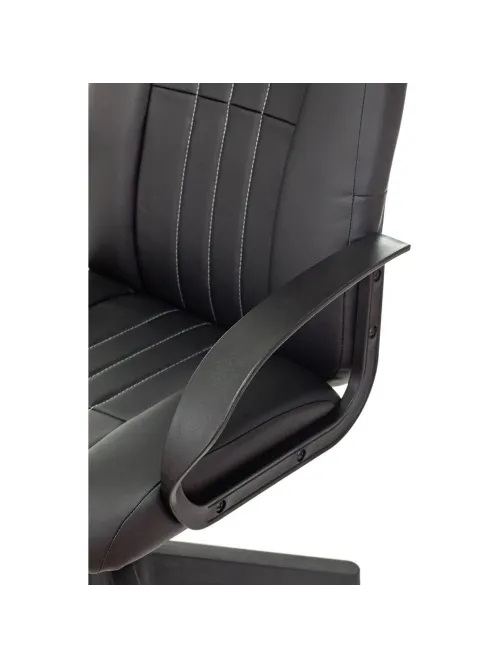 Кресло VB_Echair-658 PU кожзам черный пластик