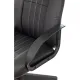 Кресло VB_Echair-658 PU кожзам черный пластик