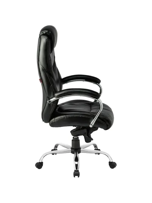 Кресло BN_Dp_Руководителя EChair-535 MPU к/з черный, хром