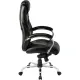 Кресло BN_Dp_Руководителя EChair-535 MPU к/з черный, хром