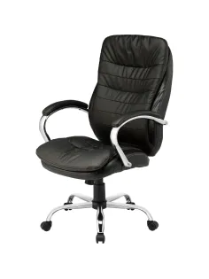 Кресло BN_Dp_Руководителя EChair-515 RT рецикл.кожа черный