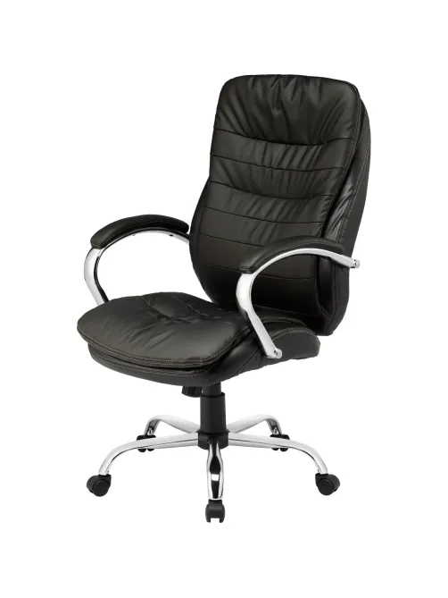 Кресло BN_Dp_Руководителя EChair-515 RT рецикл.кожа черный