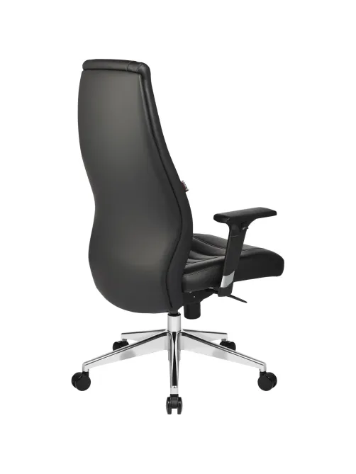 Кресло BN_Fc_EChair-599 MPU кожзам черный, алюминий
