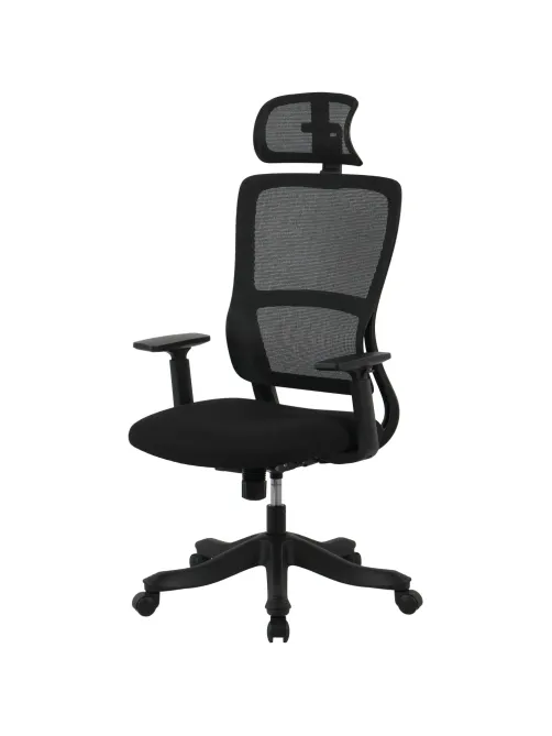 Кресло BN_Hg_EChair-634 TC сетка/ткань черный