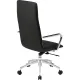 Кресло BN_Jl_EChair-593 TPU экокожа черный, алюминий