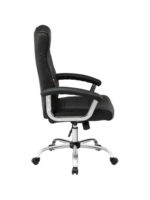 Кресло BN_Dt_EChair-586 TPU экокожа  черный, хром