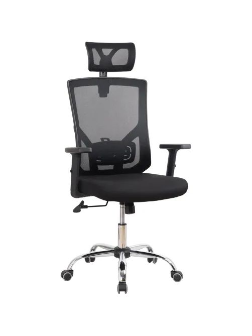 Кресло BN_SH_EChair-650 TC сетка/ткань черный