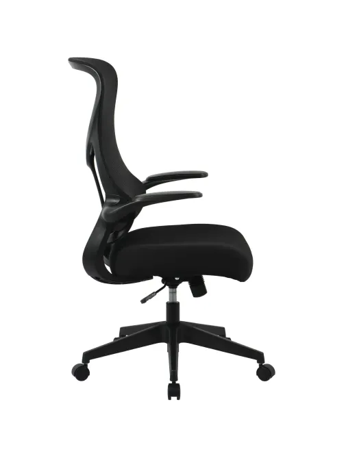 Кресло BN_Hg_EChair-635 TC сетка/ткань черный