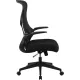 Кресло BN_Hg_EChair-635 TC сетка/ткань черный