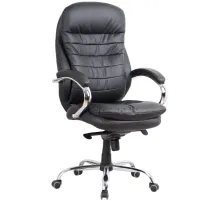 Кресло BN_SH_EChair-515 MPU кожзам черный, хром