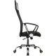 Кресло VB_EChair-508 TTW сетка/ткань/кожзам  черный хром