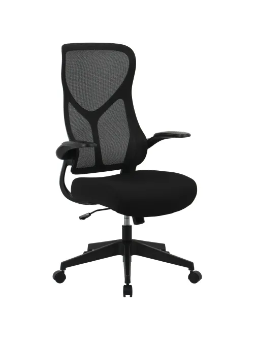 Кресло BN_Hg_EChair-635 TC сетка/ткань черный
