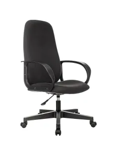 Кресло VB_Echair-660 ТC ткань черный пластик