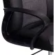 Кресло UT_Easy Chair Impreza, к/з, тк, сетка, чер/сер/мет,36-6/F68/36/TW-11