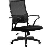 Кресло MT_Sit Air 24/7 B2-281K (TG1.0Pl/M09.B02.G15.W01),черный, пластик