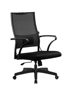 Кресло MT_Sit Air 24/7 B2-281K (TG1.0Pl/M09.B02.G15.W01),черный, пластик