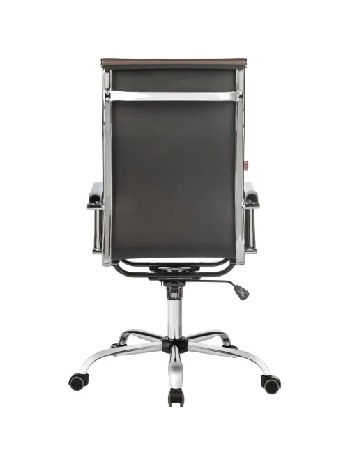 Кресло BN_Y_EChair-711 TPU к/з коричнев, хром