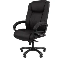 Кресло VT_Chairman 410 ткань SX черный (черный пластик)