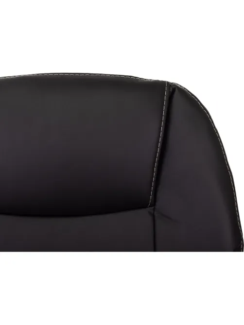 Кресло VB_EChair 668LT PU черный эко.кожа крестов. пластик